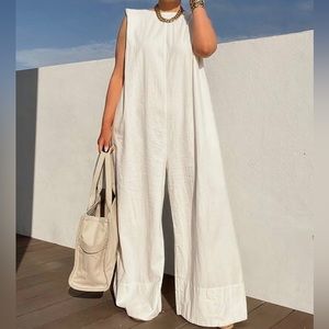 Free People Blue Jumpsuit (M)